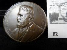 1924 Robert Hogg Memorial Medal Authur Fruit Manual England. 51 mm bronze.