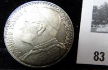 Roma-Citta Del Vaticano Silver Medal of Pope John Paul 1 Pont Max. 35mm.