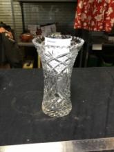 large lead crystal vase