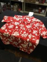 vintage Hawaiian button up size unknown