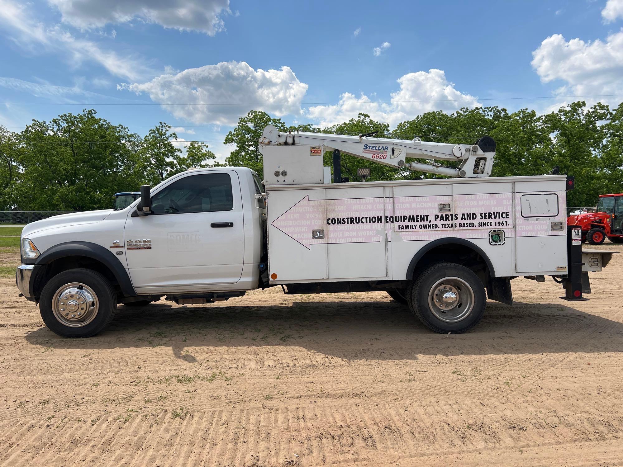 2013 DODGE RAM 5500 SERVICE TRUCK