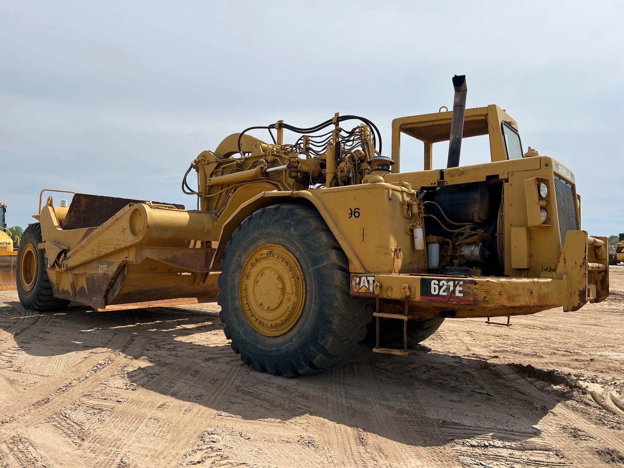 1987 CATERPILLAR 621E MOTOR SCRAPER