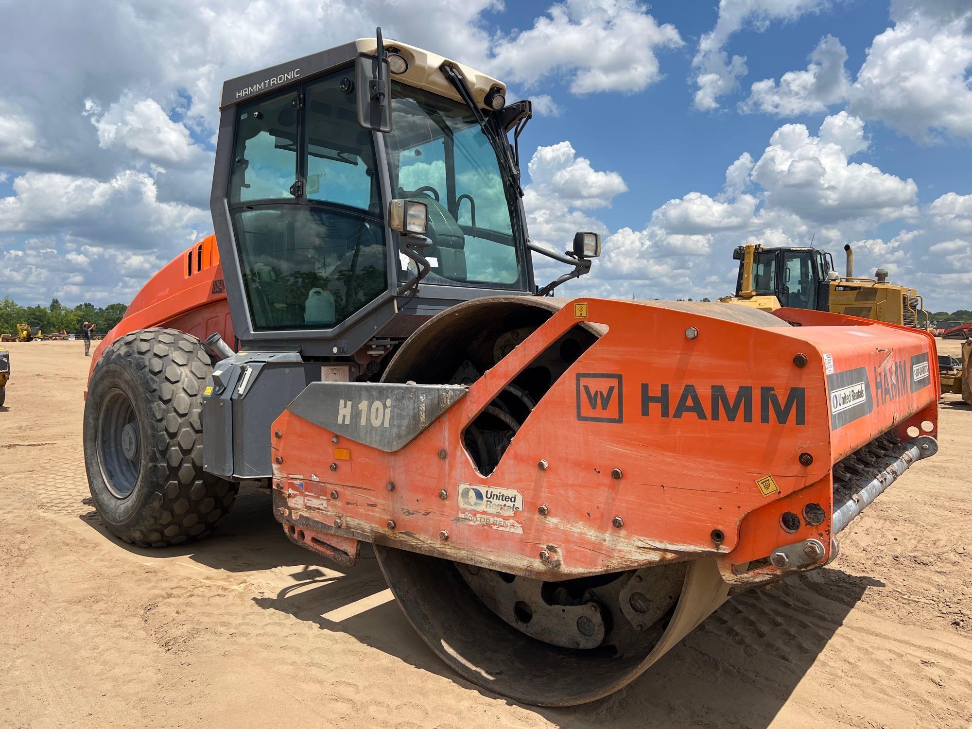 2018 HAMM H10i SMOOTH DRUM ROLLER