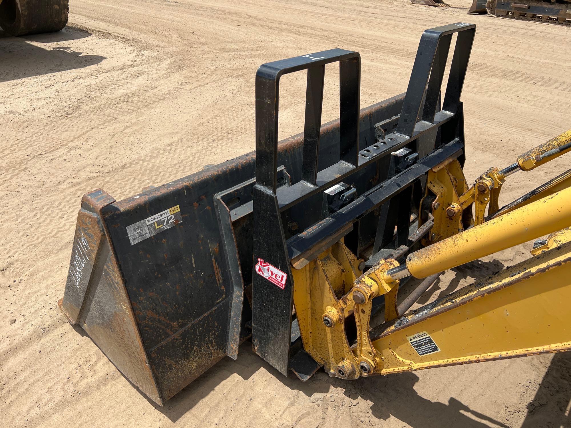 JOHN DEERE 110 BACKHOE