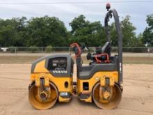 2018 VOLVO DD35B DOUBLE DRUM VIBRATORY ROLLER