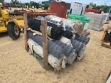 PALLET OF MULTIPLE SIZE FENCE WIRE