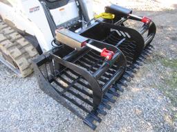 Wildcat 72" Skid Steer Skeleton Grapple