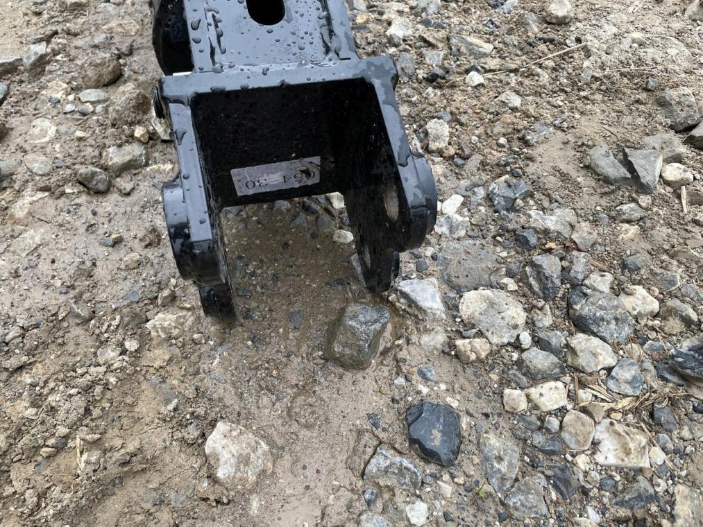 Lanty Mini Excavator Post Hole Digger w/ 12" Auger