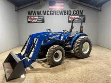 2017 New Holland Workmaster 50 Tractor with Loader