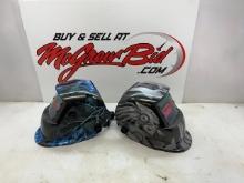 Pair of Welding Helmets