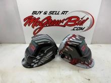 Pair of Welding Helmets