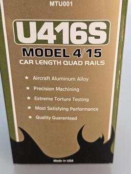 UTG U416S Model 4/15 Car Length Quad Rails