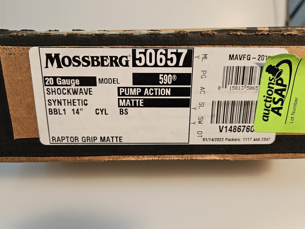 New Mossberg 590 Shockwave 20ga Shotgun - 50657