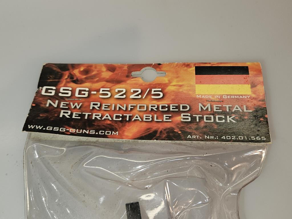 GSG 52/5 New Reinforced Metal Retractable Stock