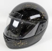 HJC Autographed Black Helmet