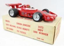 Hoffman's Gordon Johncock Indy Race Car Bottle