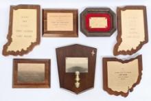 Larry Dickson USAC Sprint Car Plaques / Awards