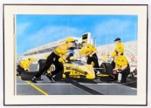Scott Goodyear "Pit Stop" Panther Racing Print