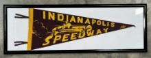 1940s-50s Indianapolis Speedway Auto Race Pennant