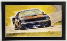 '71 Don Getz Swede Savage Barracuda Trans-Am Print