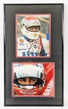 Bobby & Graham Rahal Framed Autographed Photo's