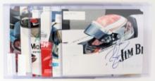 (6) IndyCar Signed Photographs