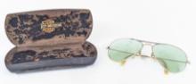 1940s Harley-Davidson Lense Aviator Glasses w Case