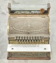 Antique Brass National No.332 Cash Register