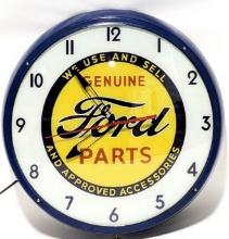Ford Advertising Dualite Clock