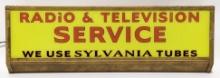 Sylvania Tubes ROG Lighted Advertising Sign