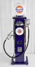 Pedal Car Size Gulf Clock Face Gas Pump