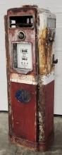 Unrestored Wayne Red Crown Standard Oil Gas Pump