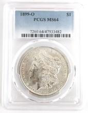 1899-O U.S. Morgan Silver Dollar PCGS MS 64