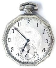 1926 Elgin Grade 345 Open Face Pocket Watch