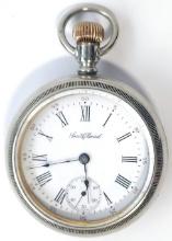 1910 South Bend Grade 347 Open Face Pocket Watch