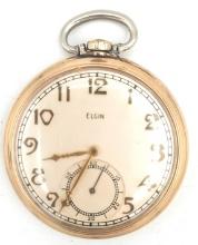 1937 Elgin Grade 303 Open Face Pocket Watch