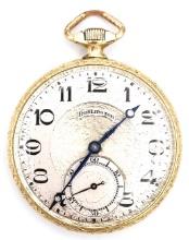 Illinois "Burlington" 275 Open Face Pocket Watch