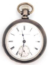 Elgin G.M. Wheeler Open Face Pocket Watch