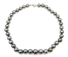 14K White Gold Cultured South Sea Pearl Necklace