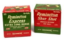 50 Remington Shur Shot 16 Ga Shotgun Shells