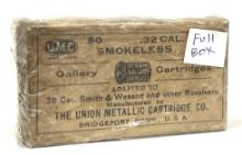 50 Rounds Of Union Metallic Cartridge Co. .32