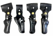 (4) Bucheimer Patrolman Leather Holsters