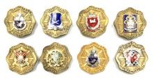 (8) Foreign Student Military Badges