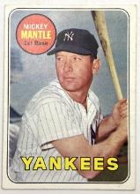 1969 Topps # 500 Mickey Mantle Baseball Card