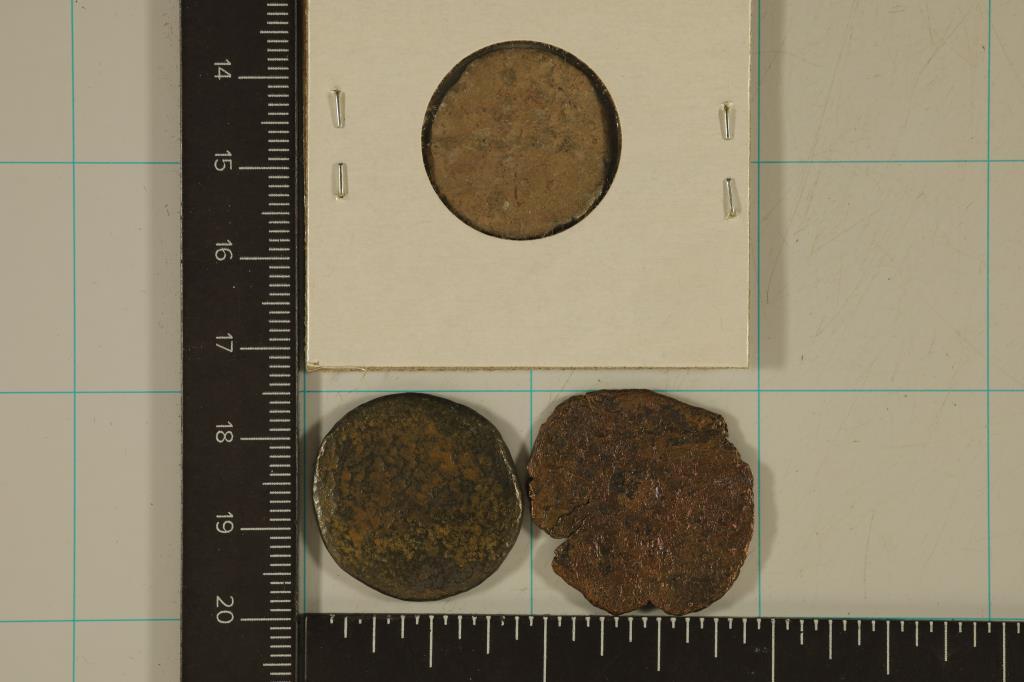 ANCIENT TO MEDIEVAL CLAY & LEAD MOLDED COIN SIZED