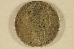 1923-S PEACE SILVER DOLLAR WITH TONING