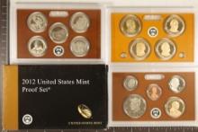 2012 US PROOF SET (WITH BOX) 14 PIECES