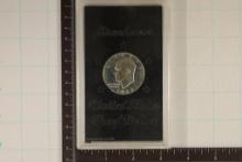1973-S IKE SILVER DOLLAR PROOF (BROWN PACK) NO