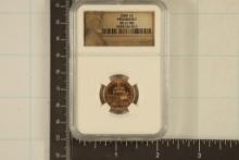 2009 LINCOLN CENT "PRESIDENCY" NGC MS67 RED