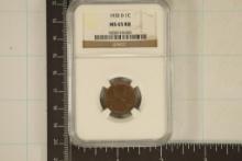 1930-D LINCOLN CENT NGC MS65RB